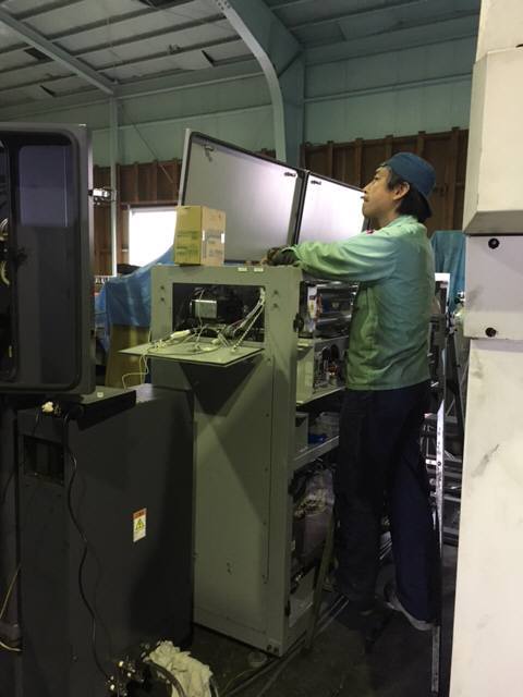 メンテナンス作業